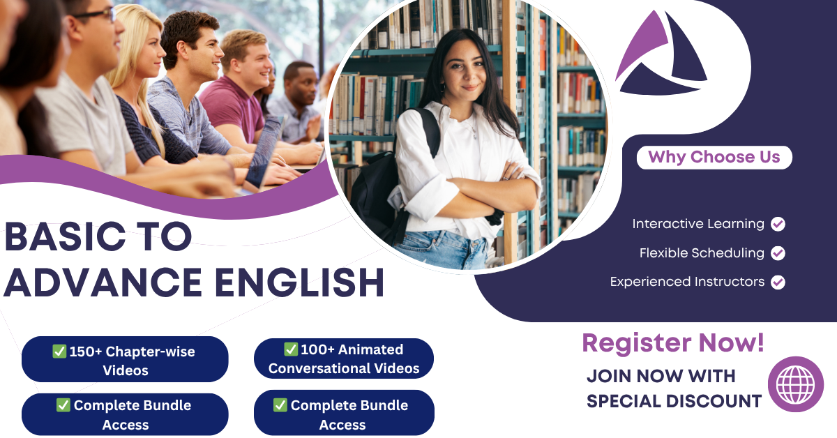 Basic to Advanced English course